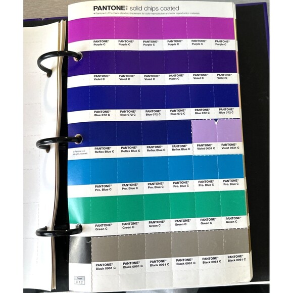 Pantone The + Plus Series Solid Chips COATED Solid Color Book Reference - Picture 7 of 16